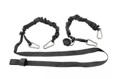 Polaris General 1″ X 6′ Carabiner Ends Elastic Straps (Pair) by Rough Country