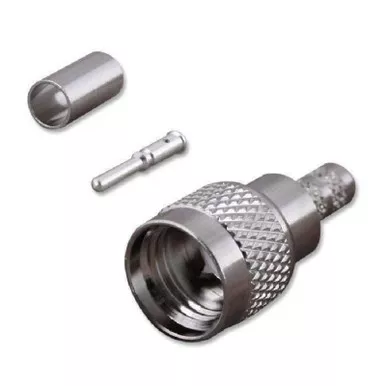 Polaris General Crimp On UHF Mini Male Antenna Connector by Rugged Radios