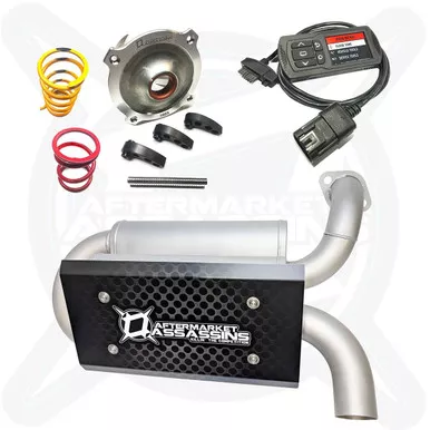 Polaris General & General XP Stage 2 Lock & Load Kit w/Dual Suppressor Muffler by Aftermarket Assassins
