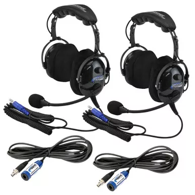 Polaris General “Plus 2” H22 Headset and Cable Expansion Kit By Rugged Radios