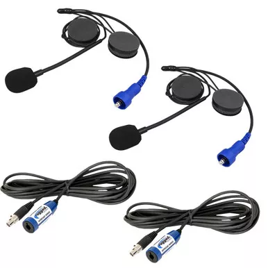 Polaris General “Plus 2” Helmet Kit And Cable Expansion Kit by Rugged Radios