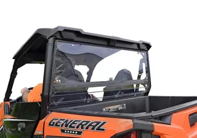 Polaris General XP 1000 Rear Windshield by Super ATV