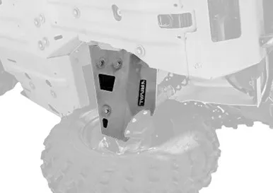 Polaris Sportsman 570 Touring Alloy Front A-Arm Guards by Rival Powersports