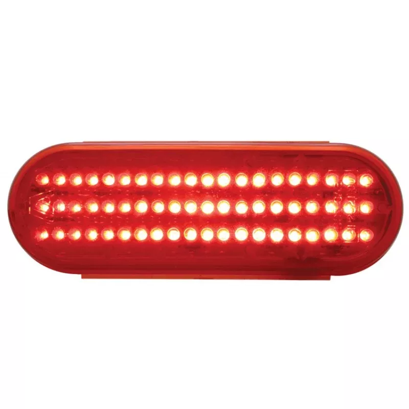 Red oval 60 diode LED stop /turn /tail light
