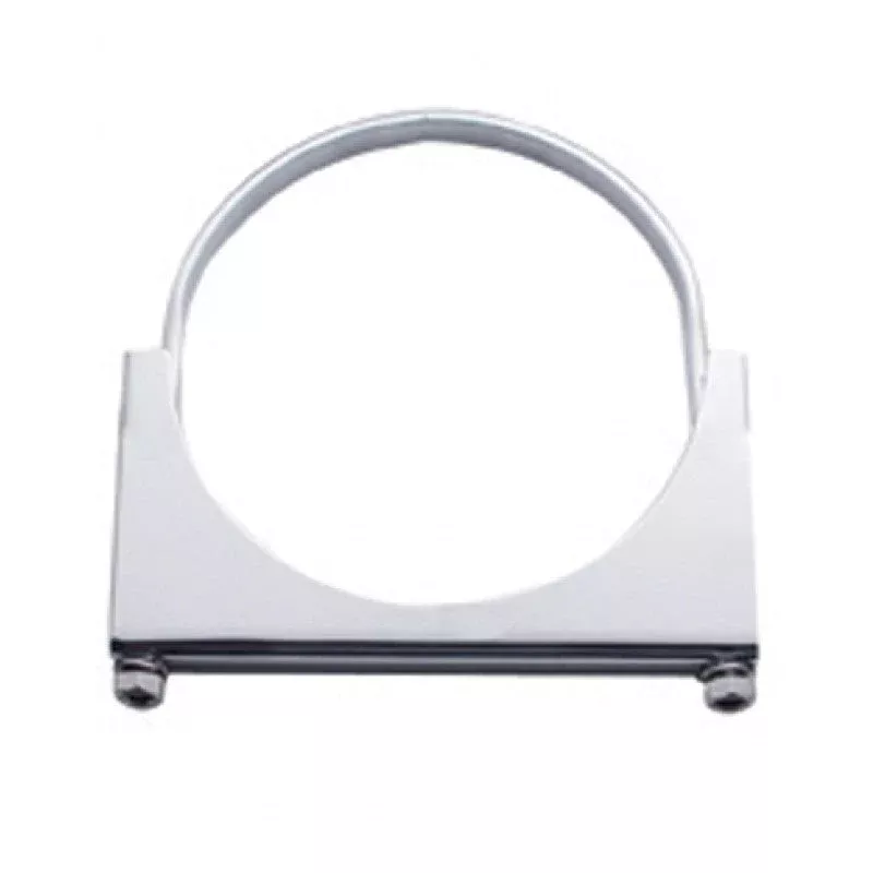 Stainless steel 4" diameter u-bolt exhaust mounting clamp