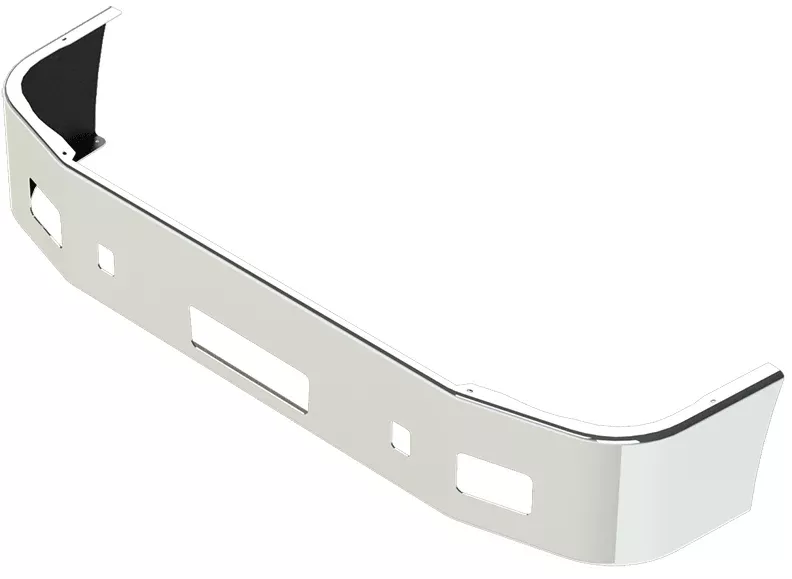 Steel Chrome Bumper For Peterbilt 384