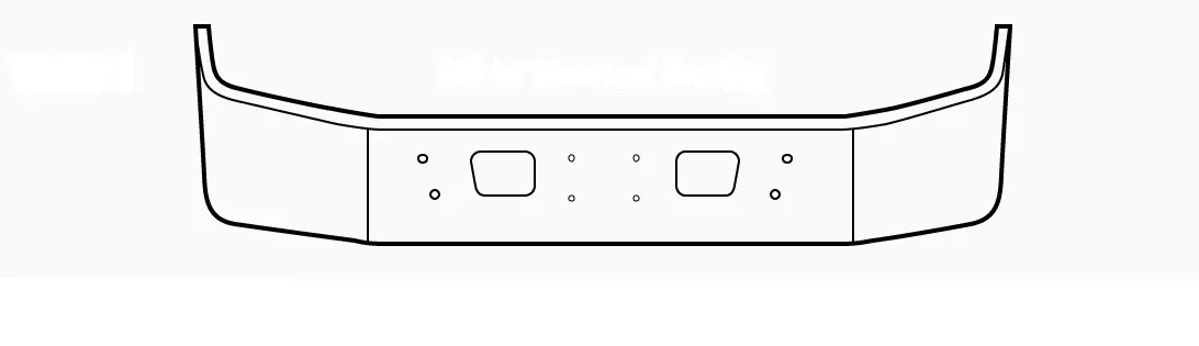 Sterling LT-9500 Steel Chrome Bumper