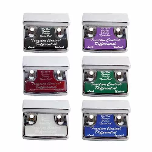 “Traction Control Differential” Switch Guard w/ Glossy Sticker