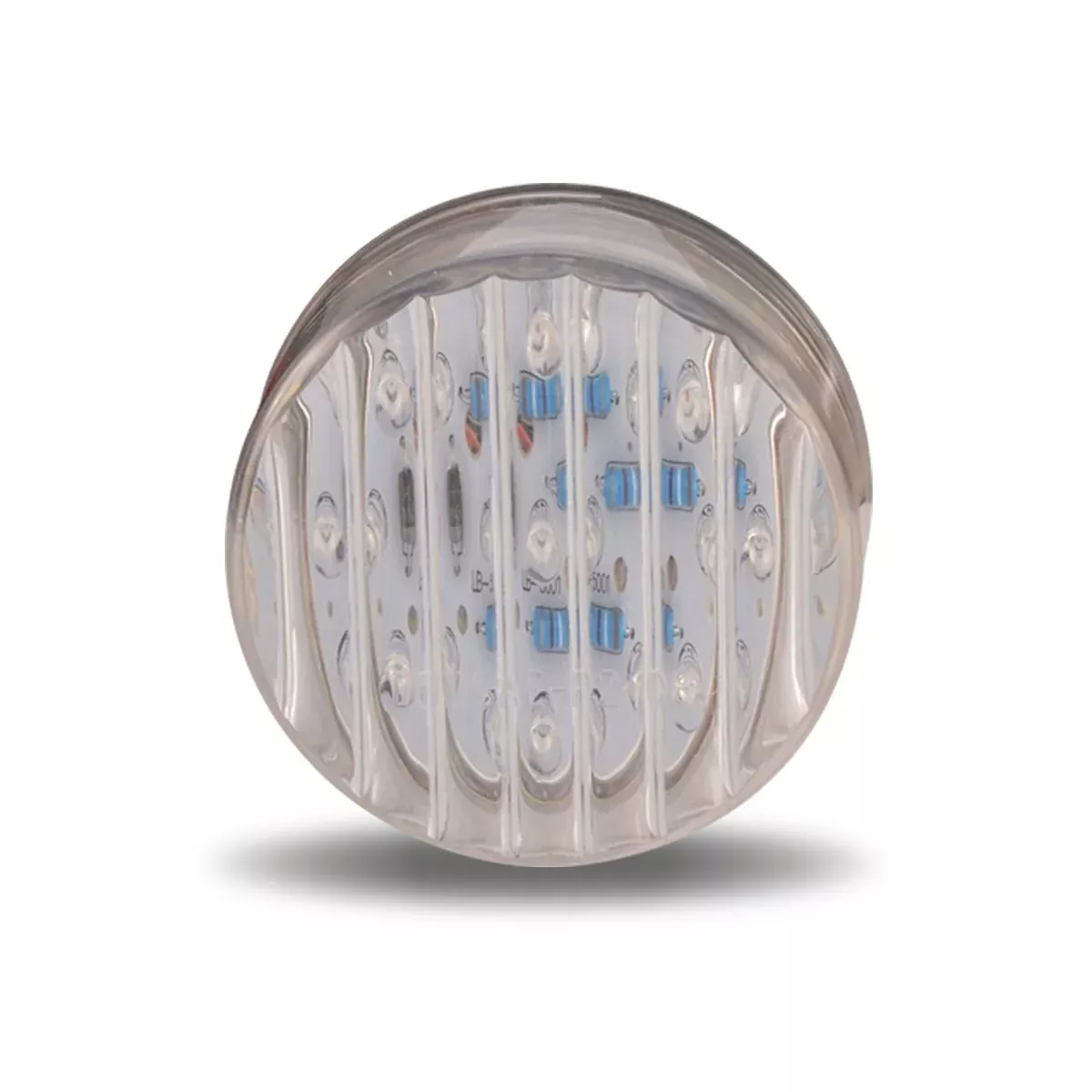 Trux Accessories LED Clear/Red Marker Light 2 1/2in TLED-2HTR
