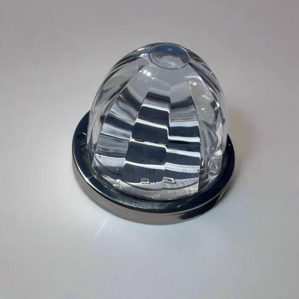 Watermelon style LED turn signal light w/surface mount base