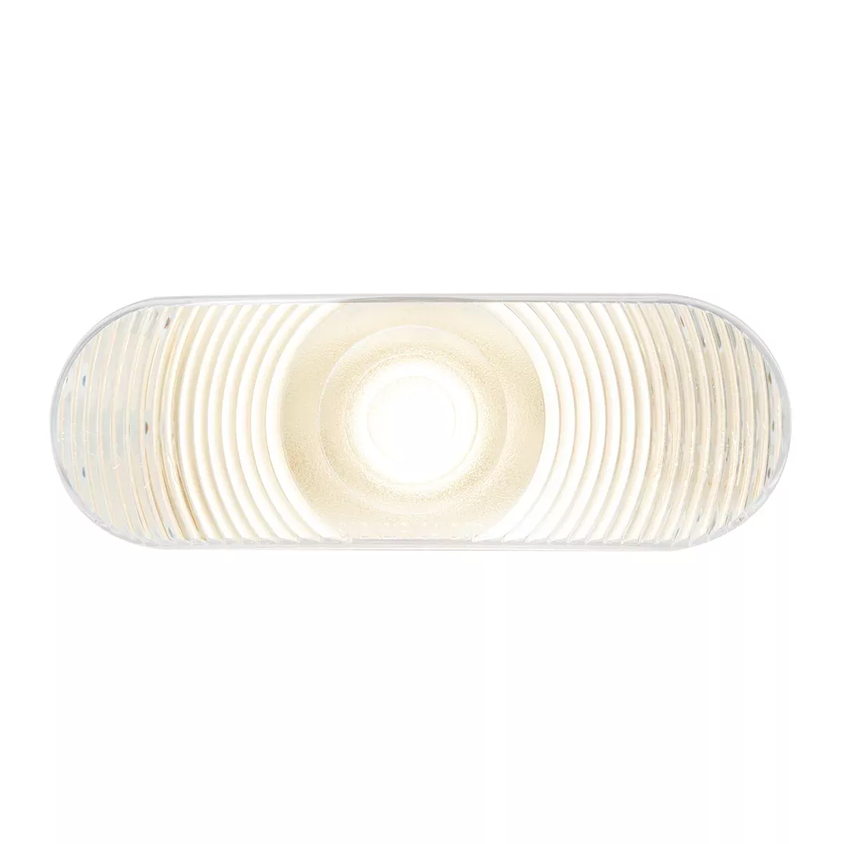 White oval incandescent backup/reverse light