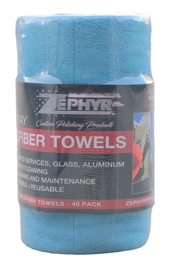Zephyr Tear Away Microfiber Towel Roll ZSST-ROLL