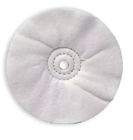 Zephyr White Domet Flannel Finish Buff 582RS40PFL-8